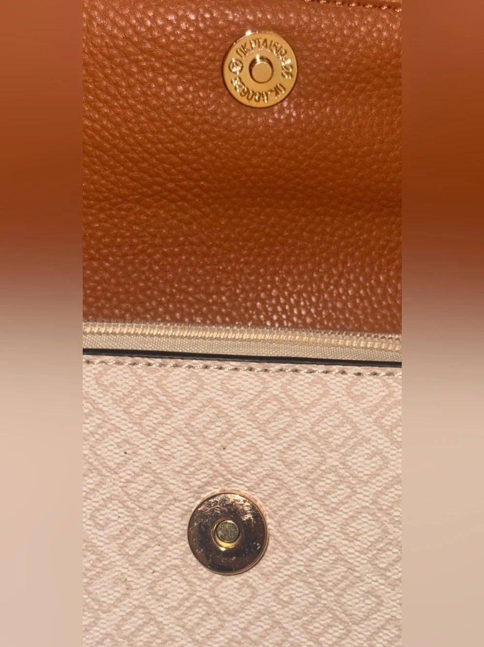 ✨ NWT Briganti BRI-MO2506 Shoulder Bag - Natural/Hueso ✨
